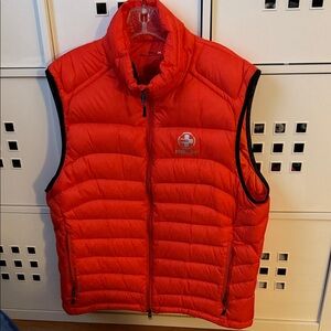 Ralph Lauren RLX Orange Puffer Vest
